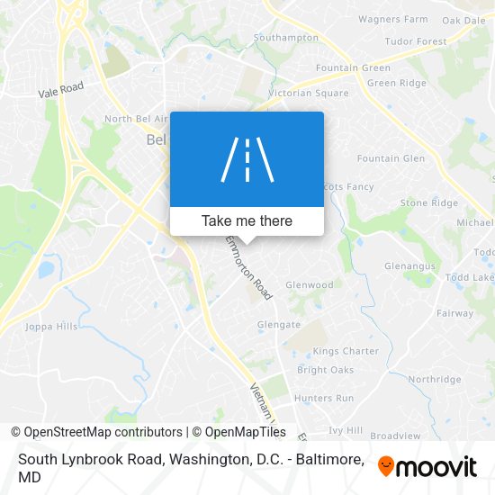 South Lynbrook Road map