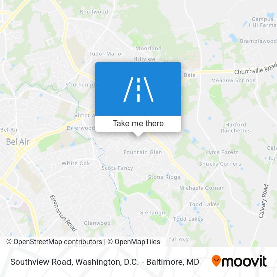 Southview Road map