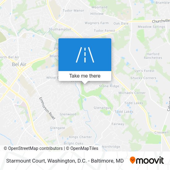Starmount Court map