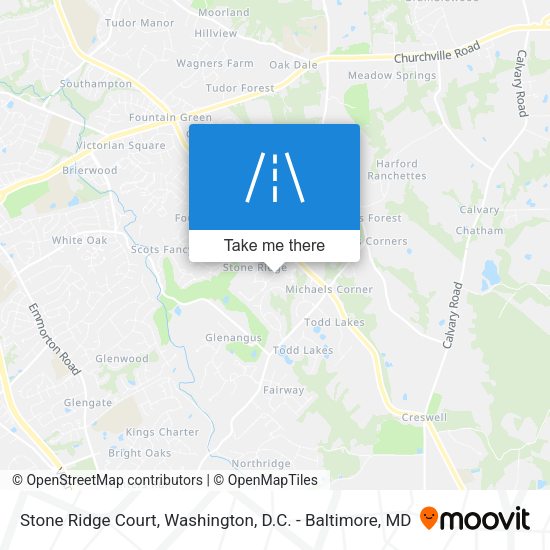 Stone Ridge Court map