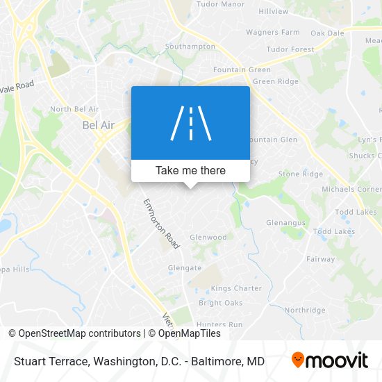 Mapa de Stuart Terrace
