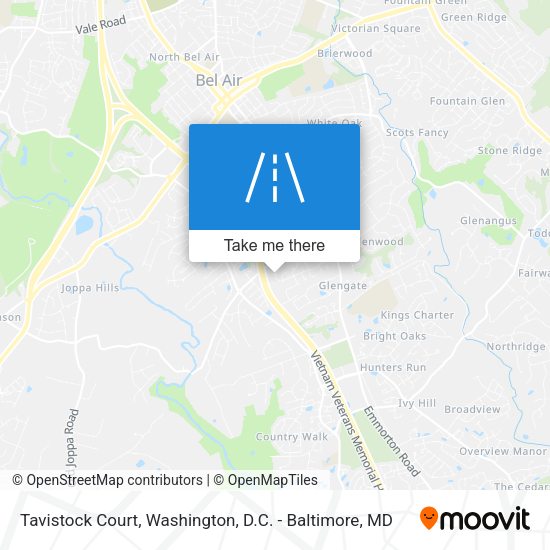 Tavistock Court map