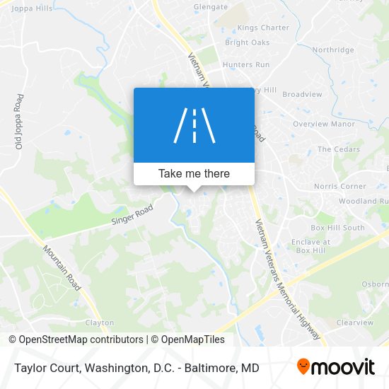 Taylor Court map