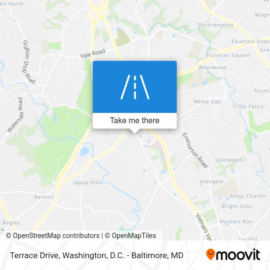 Terrace Drive map