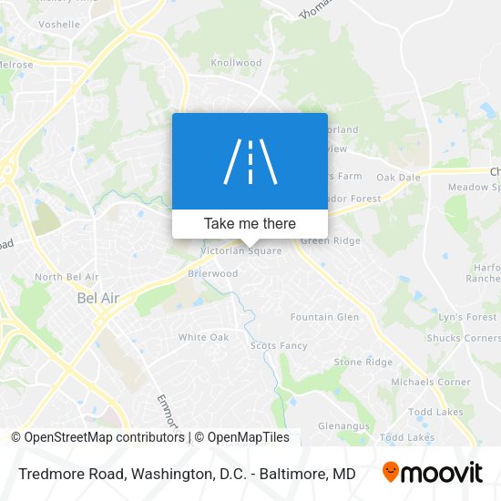 Mapa de Tredmore Road