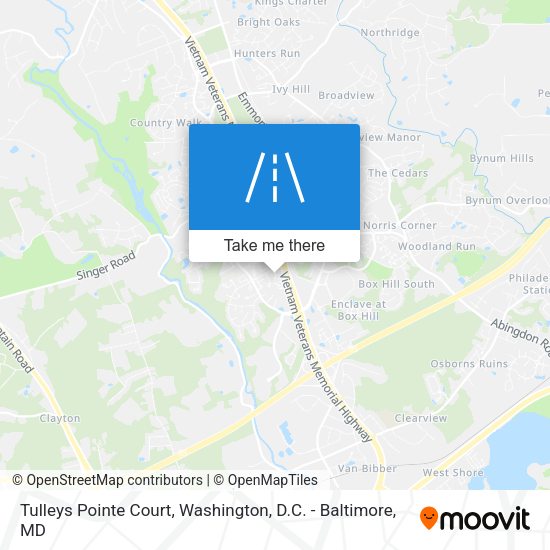 Tulleys Pointe Court map