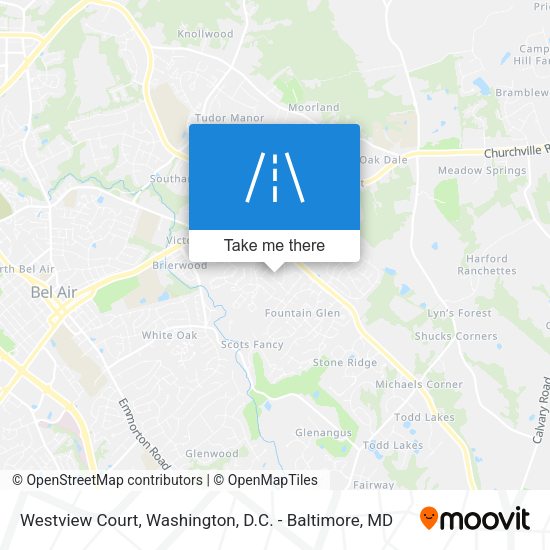 Westview Court map