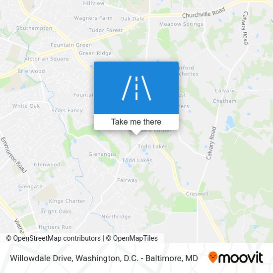 Mapa de Willowdale Drive
