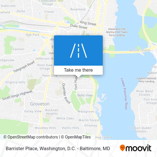 Barrister Place map