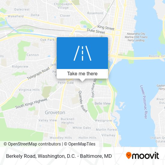 Berkely Road map