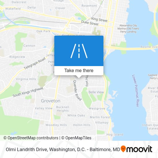 Mapa de Olmi Landrith Drive