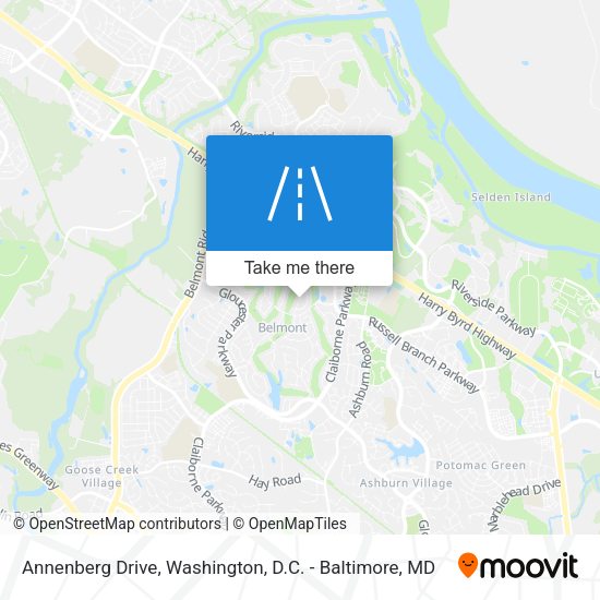 Annenberg Drive map