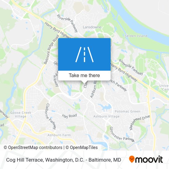 Cog Hill Terrace map