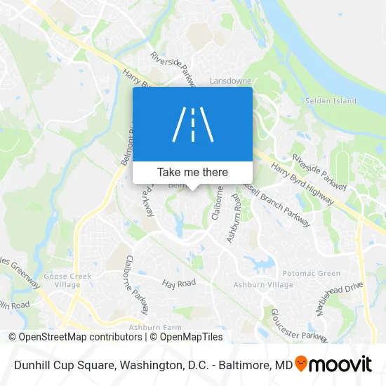 Dunhill Cup Square map