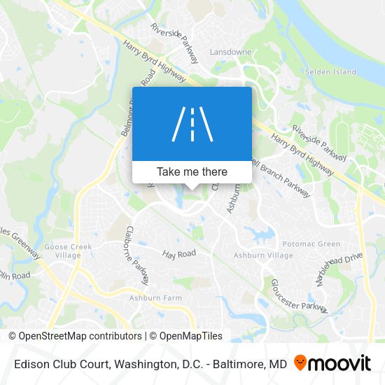 Mapa de Edison Club Court