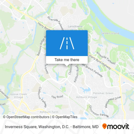 Inverness Square map