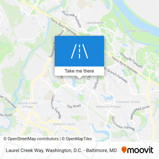 Mapa de Laurel Creek Way