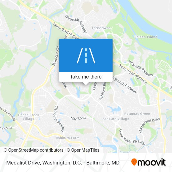 Medalist Drive map