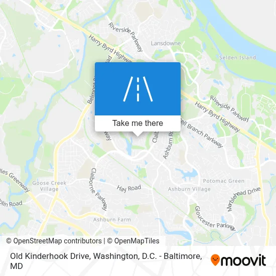 Old Kinderhook Drive map