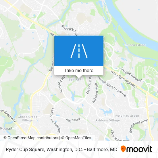 Ryder Cup Square map