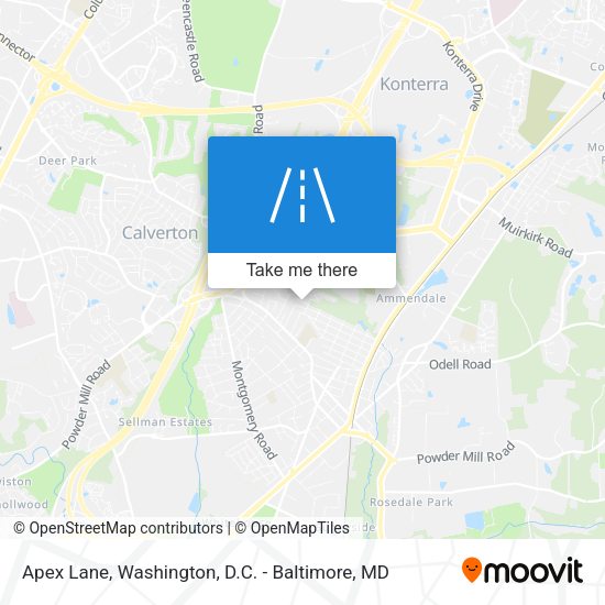 Apex Lane map