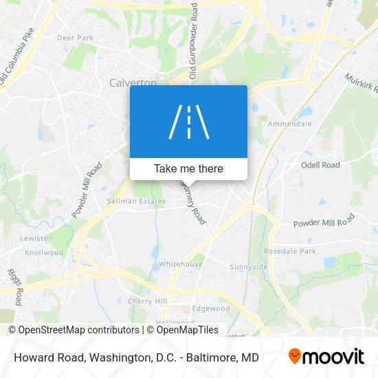 Howard Road map