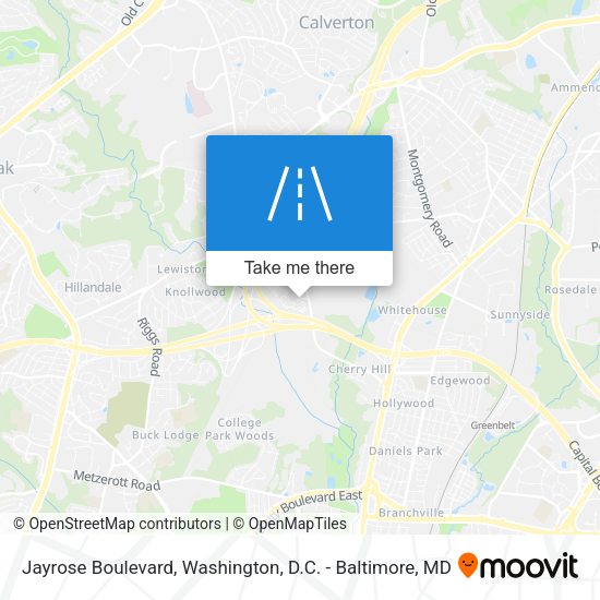 Jayrose Boulevard map