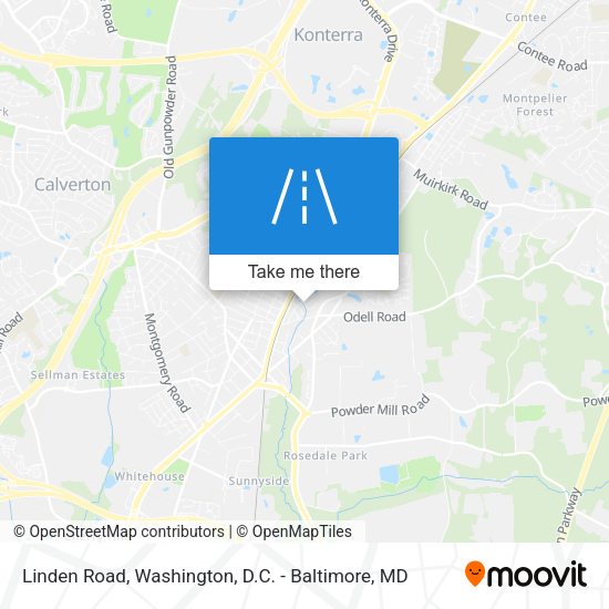 Linden Road map