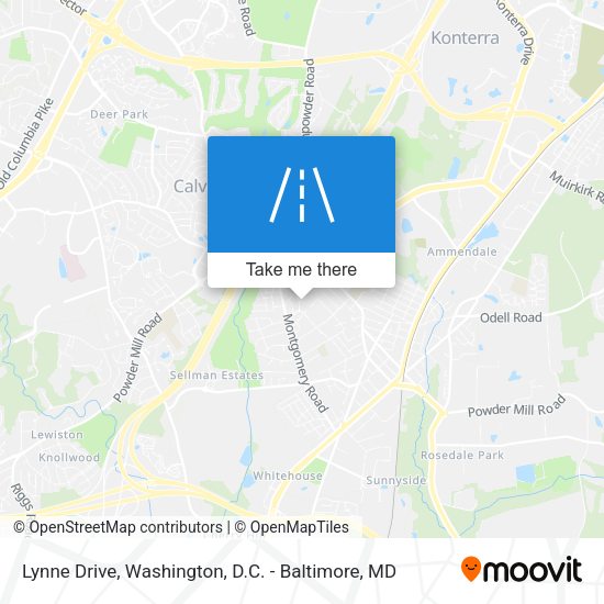 Mapa de Lynne Drive