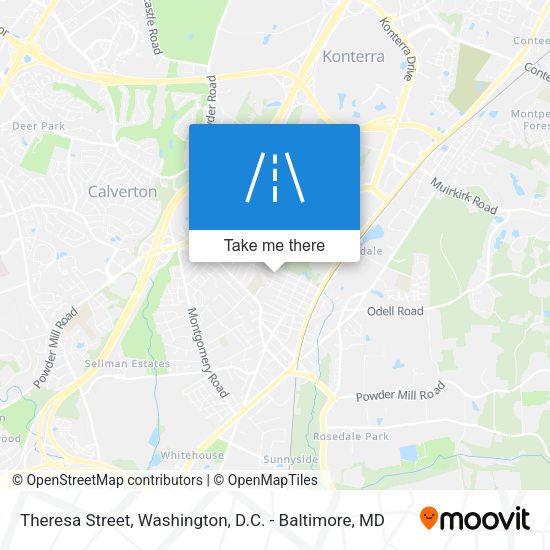 Mapa de Theresa Street