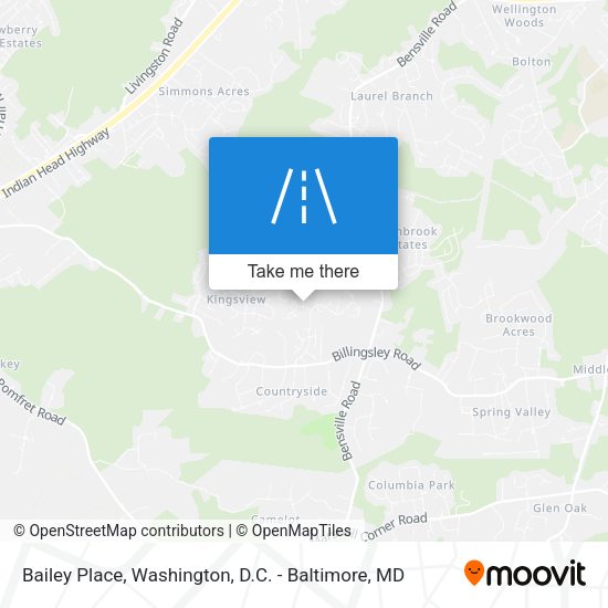 Bailey Place map