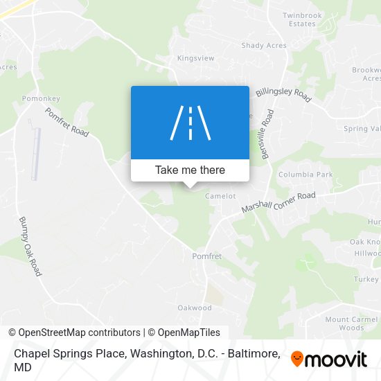 Mapa de Chapel Springs Place