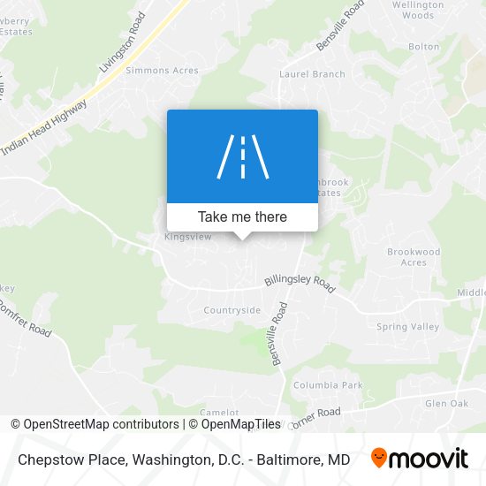 Mapa de Chepstow Place
