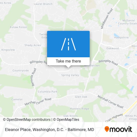Eleanor Place map