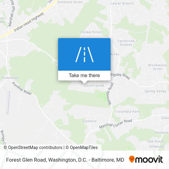 Mapa de Forest Glen Road