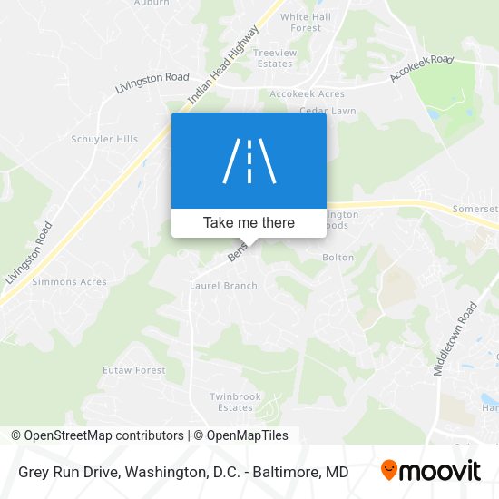 Mapa de Grey Run Drive