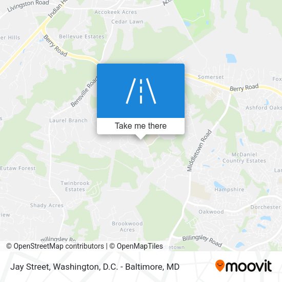 Jay Street map