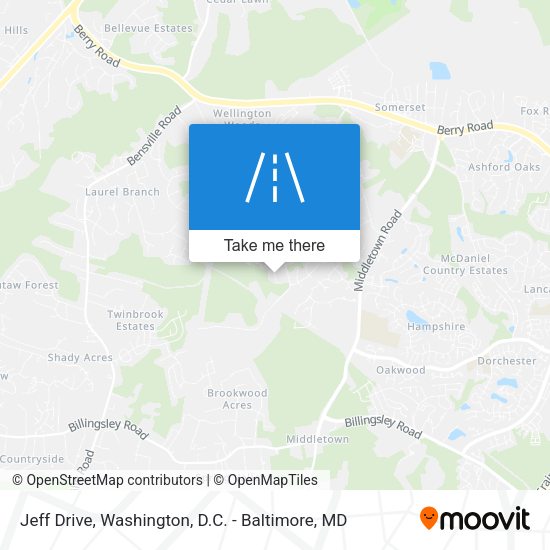 Jeff Drive map