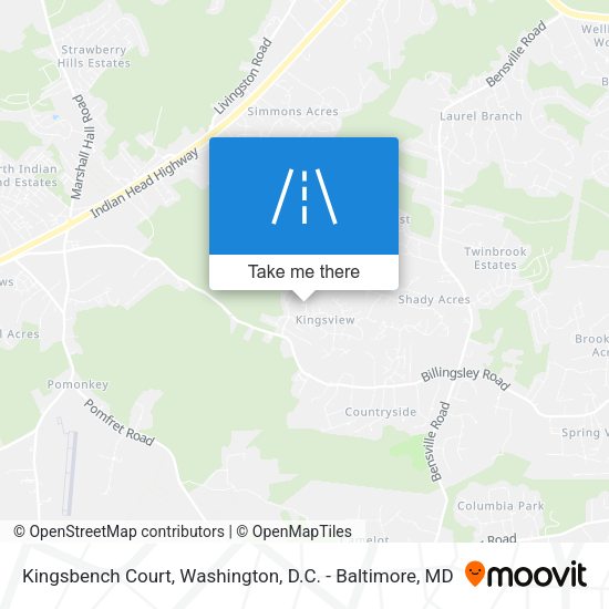 Mapa de Kingsbench Court