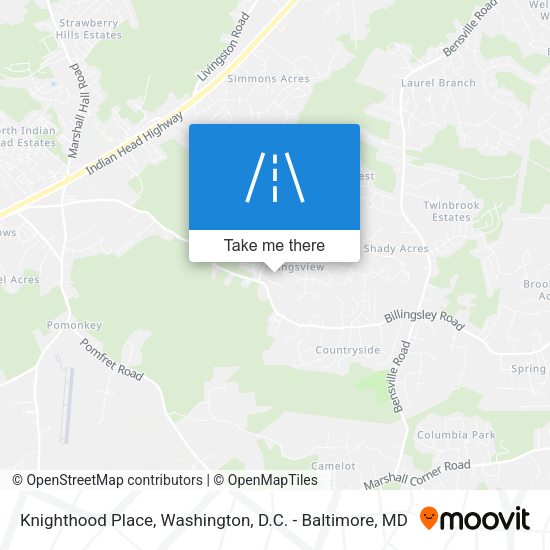 Mapa de Knighthood Place