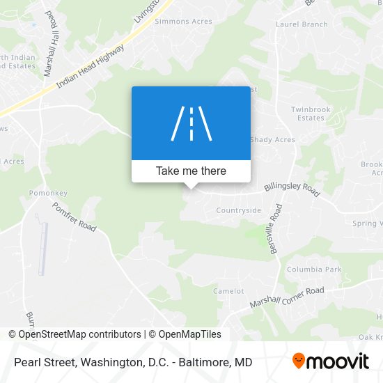 Pearl Street map