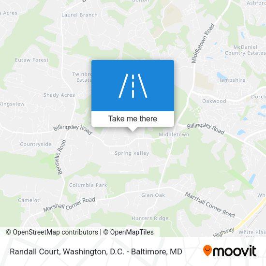 Randall Court map