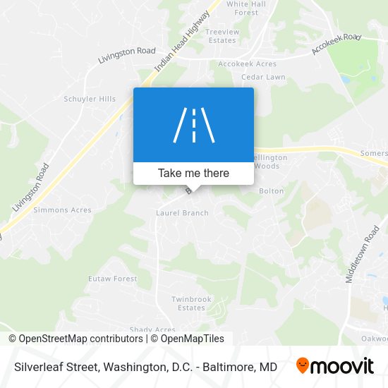 Mapa de Silverleaf Street