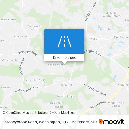 Mapa de Stoneybrook Road