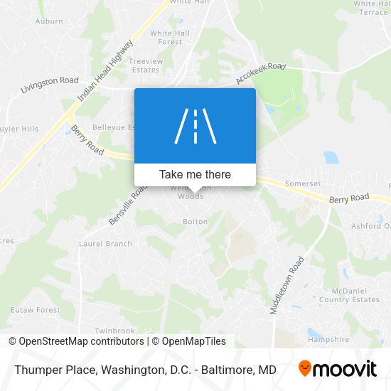 Mapa de Thumper Place