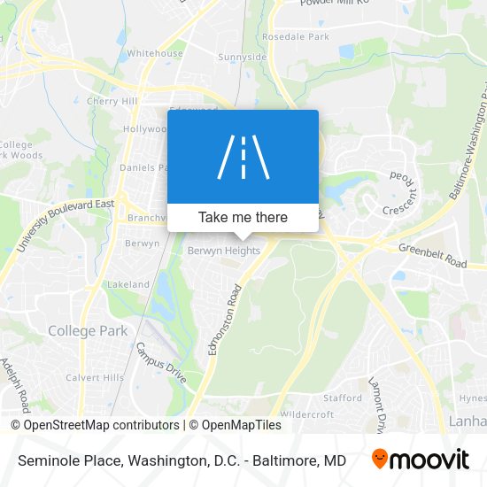 Seminole Place map