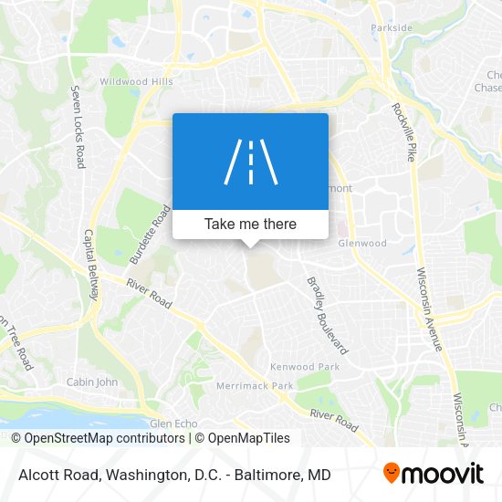 Alcott Road map