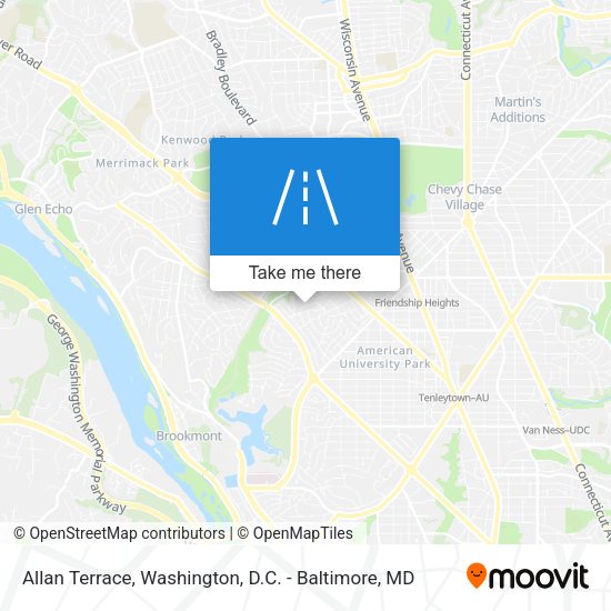 Mapa de Allan Terrace