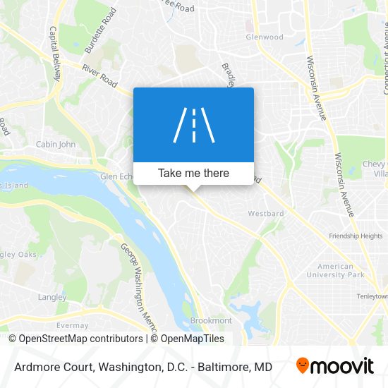 Ardmore Court map