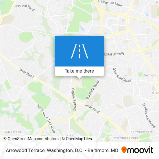Mapa de Arrowood Terrace